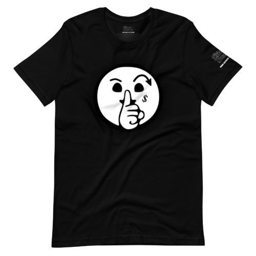 COLORPACK MOBFACE TEE: BLK/WHT