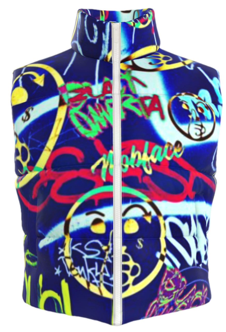 MOBFACES NEON JUNGLE VEST
